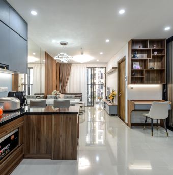 Căn hộ 1 phòng ngủ + cải tạo thành 2 phòng ngủ