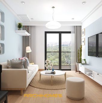 Căn hộ Hado Centrosa quận 10 phong cách tân cổ điển với hợp hiện đại nhẹ nhàng