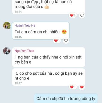 Khách  hàng Ms Lisa - CH A16.08 - Asiana Capel Quận 6