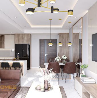 Nội thất Midtown 2 phòng ngủ