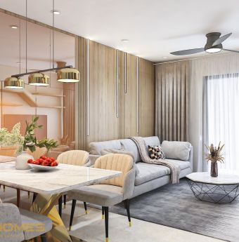 Căn hộ 1pn+ Hado Centrosa Garden Q10 - phong cách hiện đại