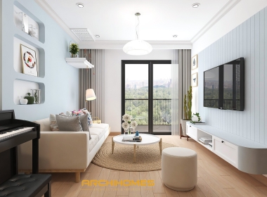 Căn hộ Hado Centrosa quận 10 phong cách tân cổ điển với hợp hiện đại nhẹ nhàng